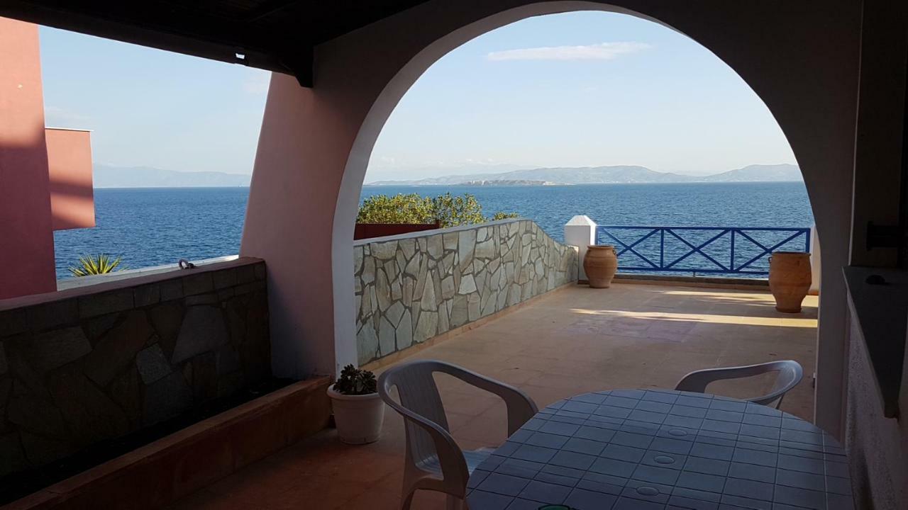 Endless Blue Villa Souvala Bagian luar foto